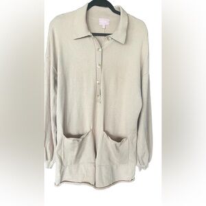 MuMu Tan Romper Size Medium